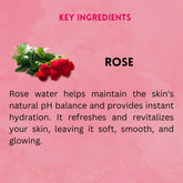 Vagad’s Khadi Pure Rose Water Facial Toner – 100% Natural & Alcohol-Free - 210ml